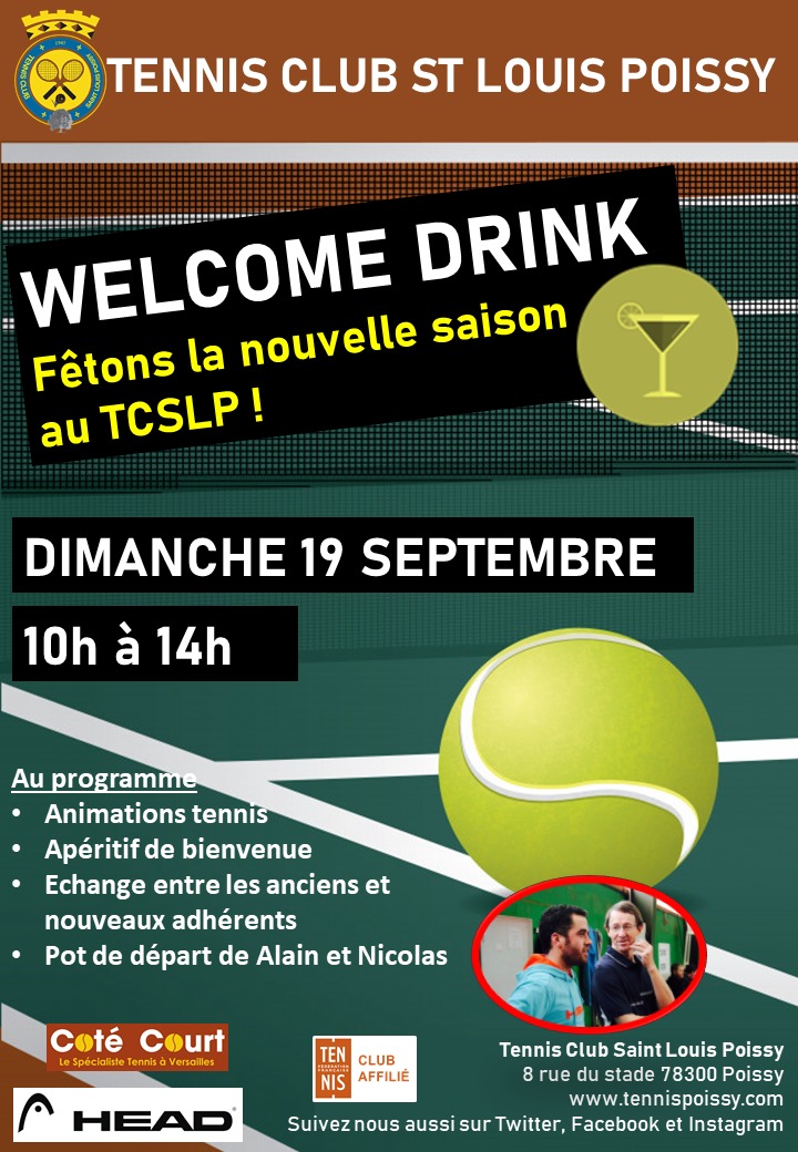 Drink de rentrée au TCSLP 2021