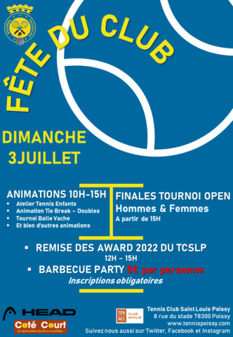 Fête du Club 2022