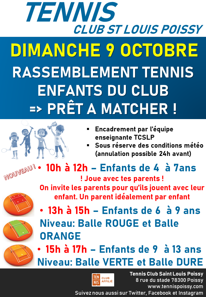 Animation Match Enfants Octobre 2022